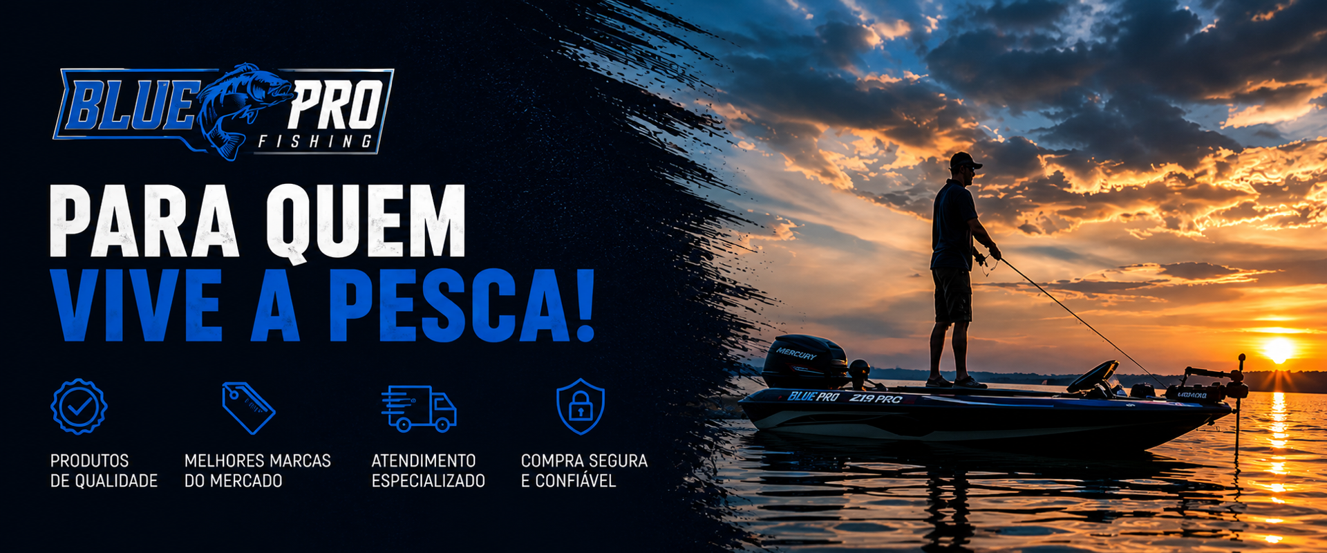 Estrutura da Blue Pro Fishing